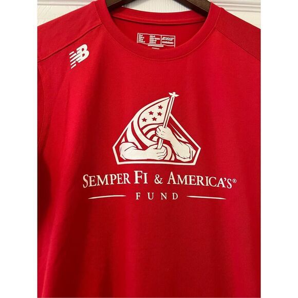 NEW BALANCE - SEMPER FI & AMERICA’S FUND - MEN'S PERFORMANCE TEE 2023 - Picture 2 of 15